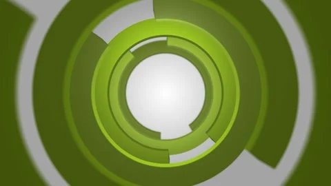 Abstract spreading wide rings Stock Footage 264654318