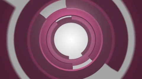 Abstract spreading wide rings Stock Footage 264654413