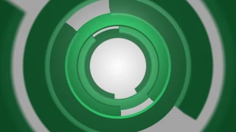 Abstract spreading wide rings Stock Footage 264654417