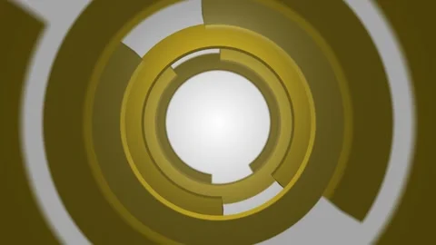Abstract spreading wide rings Stock Footage 264654432
