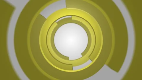 Abstract spreading wide rings Stock Footage 264654522