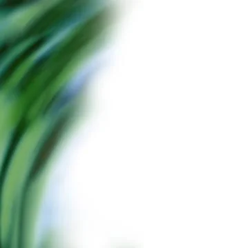 Abstract spring background. Green and blue abstract defocused background. Eco Stock Illustration