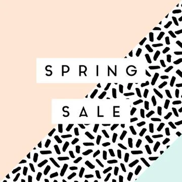 Abstract Spring Design Stock Illustration