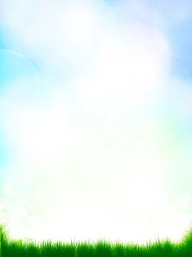 Abstract  spring fantasy background Stock Illustration