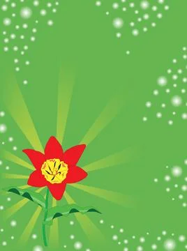 Abstract spring floral background. Vector abstract spring floral backgroun... Stock Photos