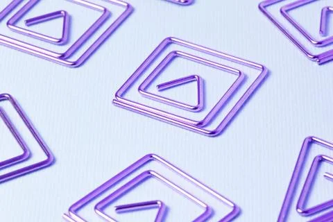 Abstract square and triangles metallic shapes background Stock Photos