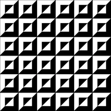 Abstract square background,  3d pattern and eyeshadow deceit イラスト素材