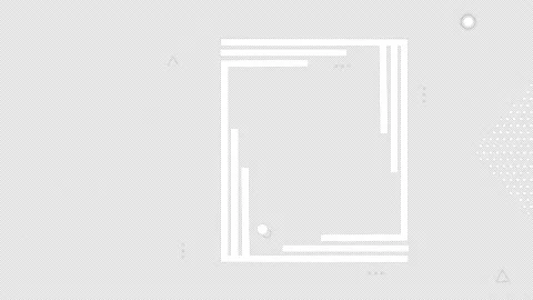 Abstract Square background with Alpha Channel Stock Footage 157866894