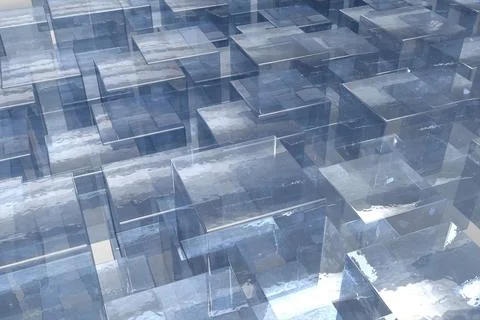 Abstract square background Stock Photos