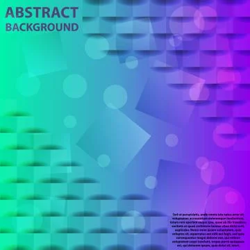 Abstract square background vector illustration texture creative graphic Ilustración de archivo