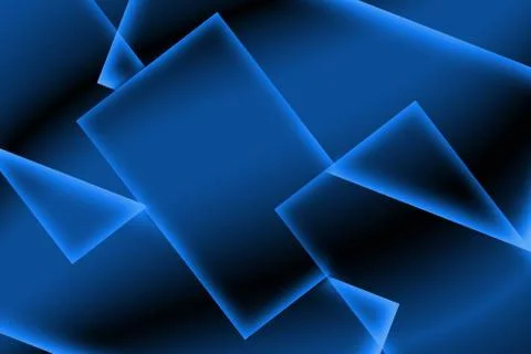 Abstract square blue background Stock Illustration