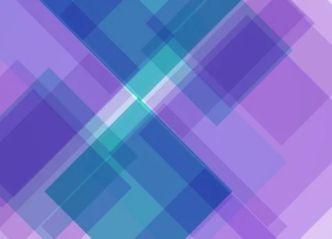 Abstract square blue violet pink vector background wllpaper. Stock Illustration