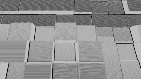 Abstract square box noise particles background,geometric cartoon mosaic smoke Stock Illustration