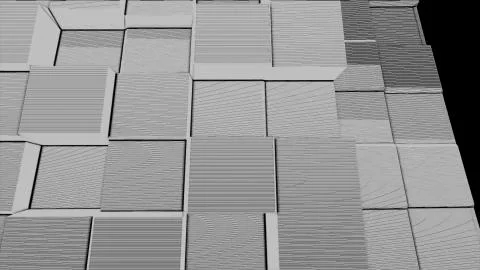 Abstract square box noise particles background,geometric cartoon mosaic smoke 스톡 일러스트