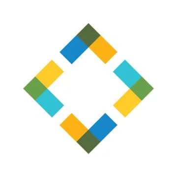 Abstract Square Design 스톡 일러스트