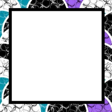 Abstract square frame with empty space Stock-Illustration