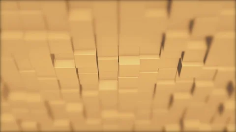 Abstract square geometric surface of minimal creamy cubic grid pattern, in Stock Footage 124500683