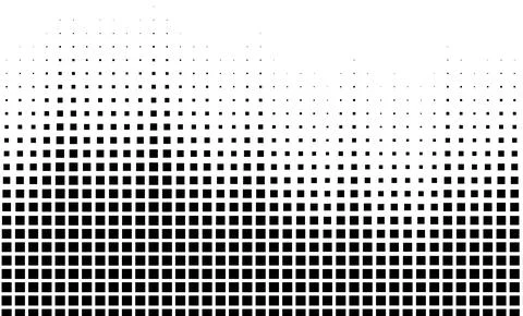 Abstract Square Halftone Gradient Pattern Stock Illustration