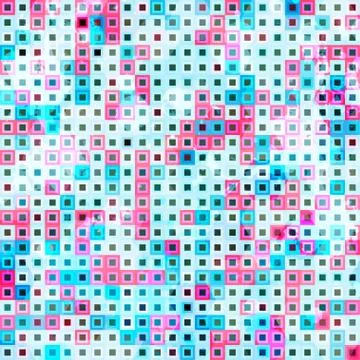 Abstract square light seamless Stock Illustration