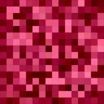 Abstract square mosaic background design Stock Illustration