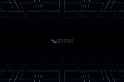 Abstract square pattern design of futuristic cover background. illustration Stock-Illustration