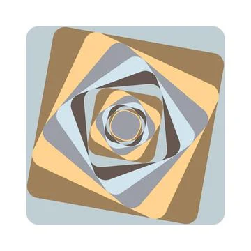 Abstract square pattern Stock Illustration