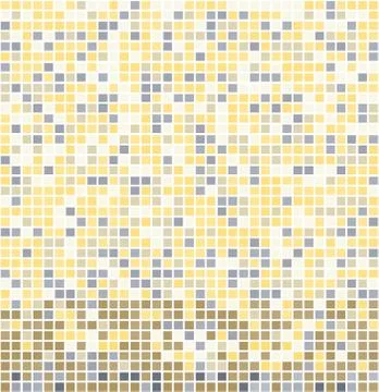 Abstract square pixel mosaic background Stock-Illustration