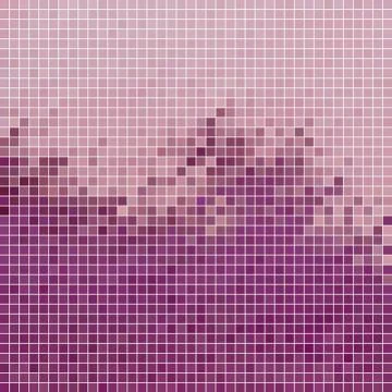 Abstract square pixel mosaic background Illustrazione stock