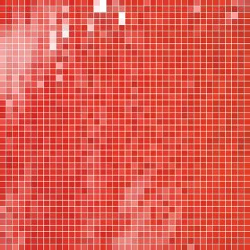 Abstract square pixel mosaic background Illustrazione stock