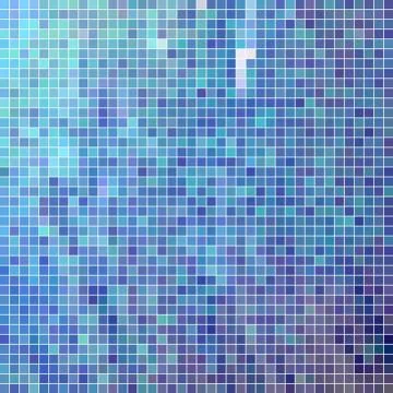 Abstract square pixel mosaic background Stock Illustration
