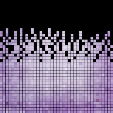 Abstract square pixel mosaic background 스톡 일러스트