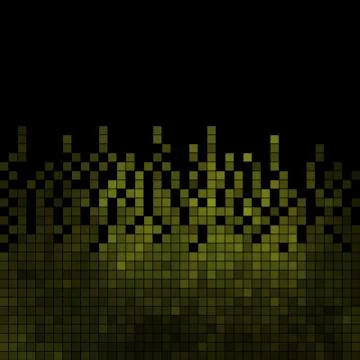 Abstract square pixel mosaic background 스톡 일러스트