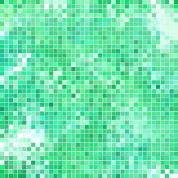 Abstract square pixel mosaic background Stock Illustration
