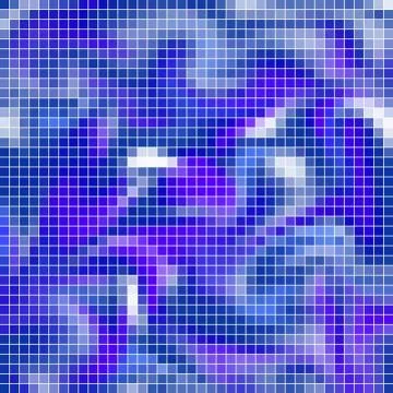 Abstract square pixel mosaic background Stock Illustration