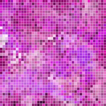 Abstract square pixel mosaic background Stock Illustration