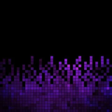 Abstract square pixel mosaic background 스톡 일러스트