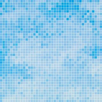 Abstract square pixel mosaic background Stock Illustration