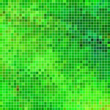 Abstract square pixel mosaic background 库存插图