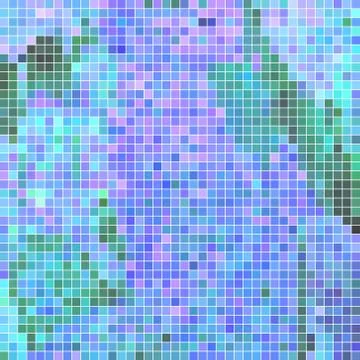 Abstract square pixel mosaic background Stock Illustration