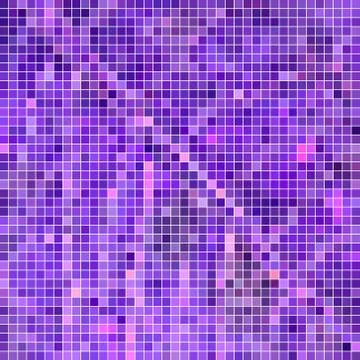 Abstract square pixel mosaic background Stock Illustration