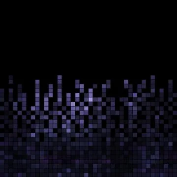 Abstract square pixel mosaic background 스톡 일러스트