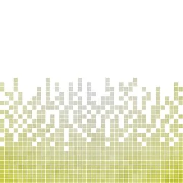 Abstract square pixel mosaic background Stock Illustration