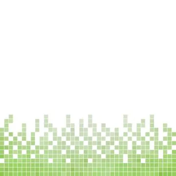 Abstract square pixel mosaic background Stock Illustration