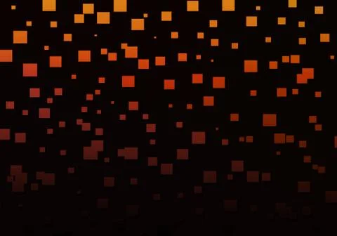 Abstract square pixel mosaic dark background Stock-Illustration