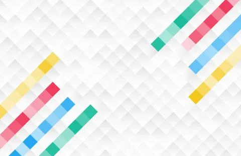 Abstract square pixel mosaic Illustrazione stock