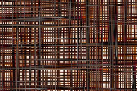 Abstract square plexus 스톡 일러스트