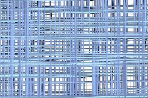 Abstract square plexus Stock Illustration