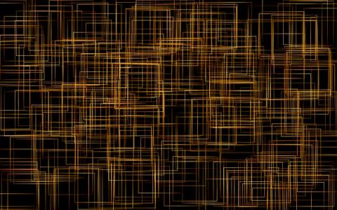 Abstract square plexus - - vector illustration Stock Illustration