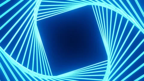 Abstract Square rotation Stockbeeldmateriaal 151652391