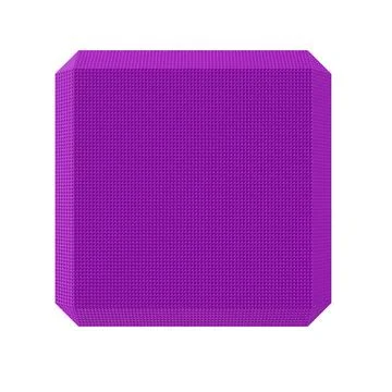 Abstract Square Shape. Isolated on white background. 3D rendering Stock Illustration